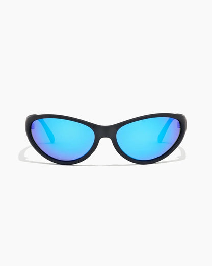 Ritual Vision Morphine Sunglasses - Matte Black/Blue Reflective Polarised