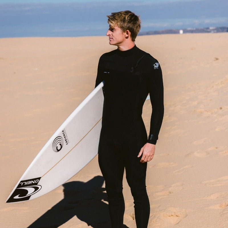 O'Neill Epic 4/3mm Men's Chest Zip Wetsuit 2026 - Black