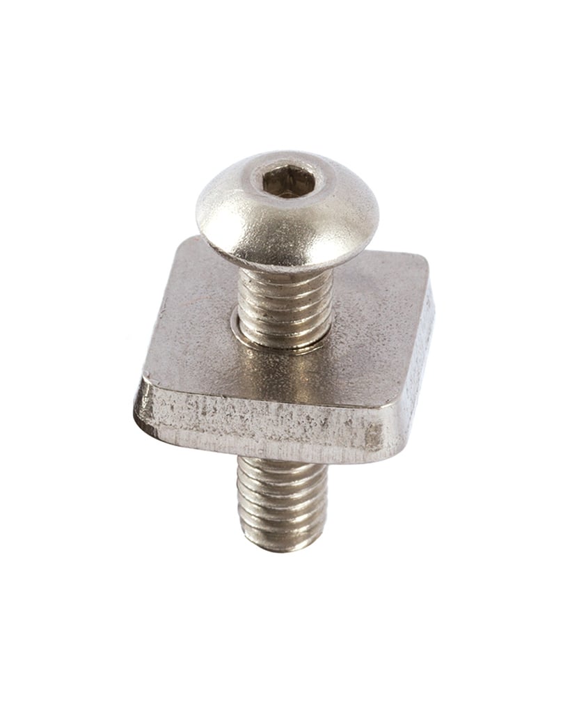 Ocean and Earth Honeycomb Single Fin - Clear - Bolts