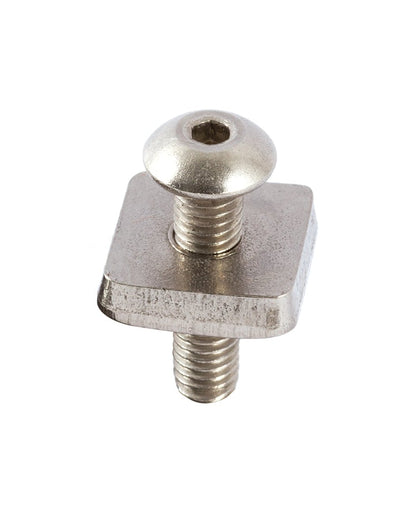 Ocean and Earth Honeycomb Single Fin - Clear - Bolts