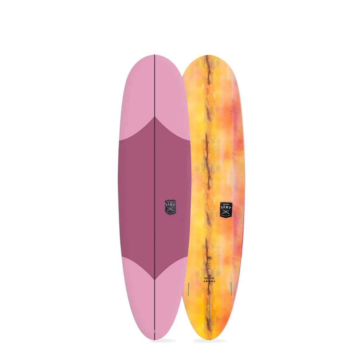 Ocean &amp; Earth The General Epoxy Soft 7ft6 Softboard in Mauve