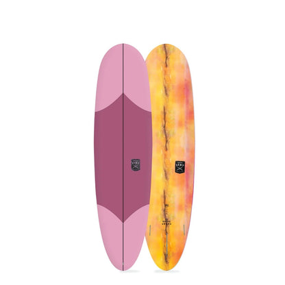 Ocean &amp; Earth The General Epoxy Soft 7ft6 Softboard in Mauve