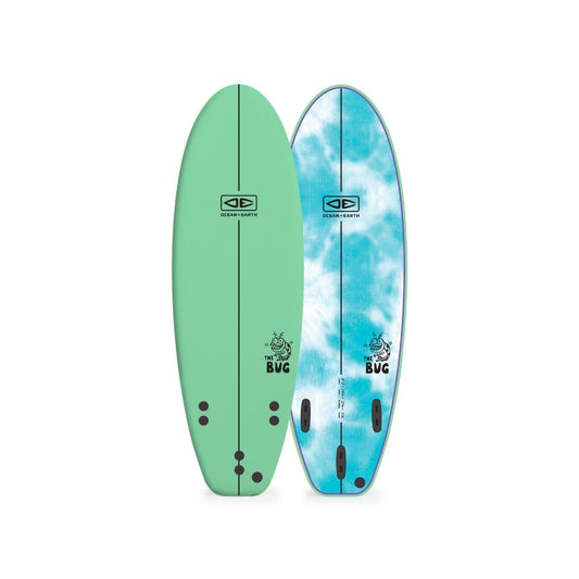 Ocean &amp; Earth The Bug Mini Softboard in Spearmint