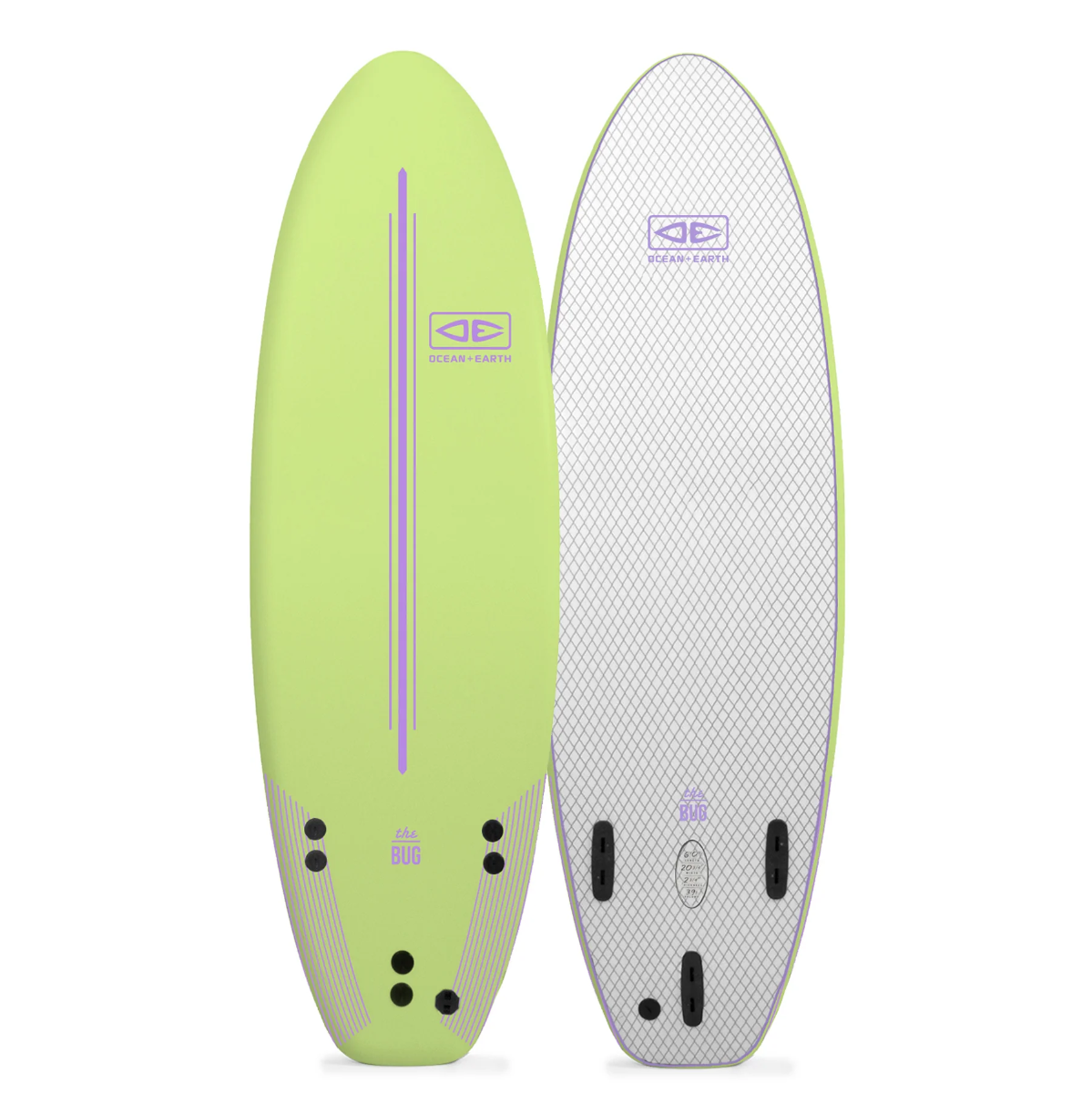 Ocean & earth Mini Bug 6ft Soft Surfboard