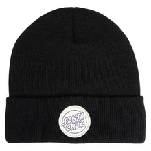 Santa Cruz Contour Bubble Dot Mens Beanie - Black