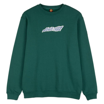 Santa Cruz Creep Crew Jumper in Rainforest