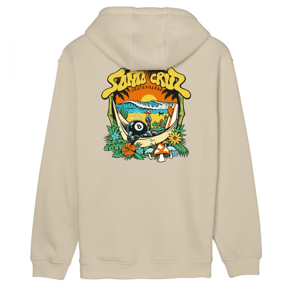 Santa Cruz Winkowski 8Baller Trip Hoodie in Blond Wood
