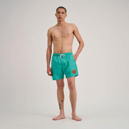 Santa Cruz Classic Dot Swimshorts - Pool Blue
