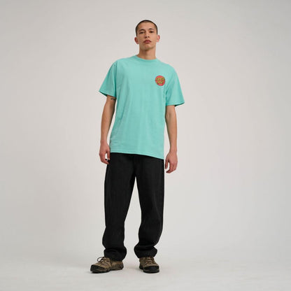 Santa Cruz Classic Dot Chest T-Shirt - Pool Blue