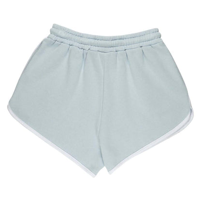 Santa Cruz Women's Check Outline Ringed Dot Shorts - Fresh Blue / White