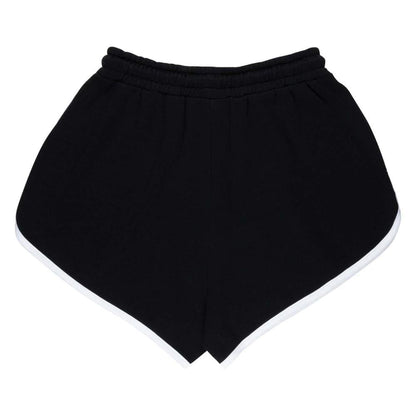 Santa Cruz Women's Check Outline Ringed Dot Shorts - Black/White