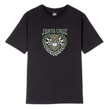 Santa Cruz Women Heart Set Front T-Shirt in Black Wash