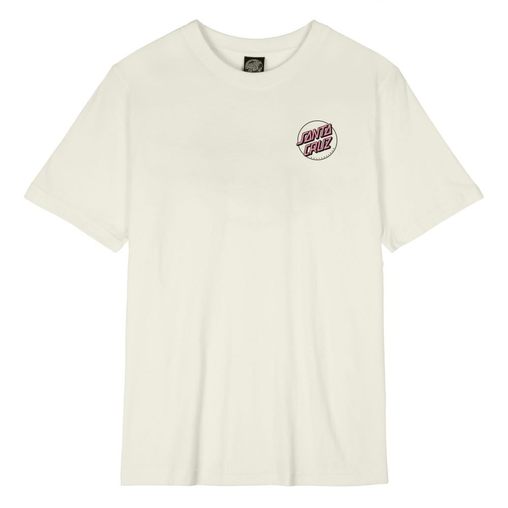 Santa Cruz Partial Dot Women's Tee - Off White