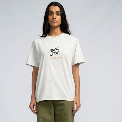 Santa Cruz Singular Script Center Women's T-Shirt - Athletic Heather