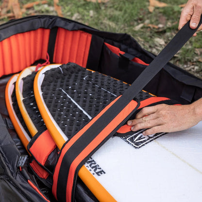 Ocean & Earth Apex Fish/Shortboard Travel Cover (3 Boards) - Black