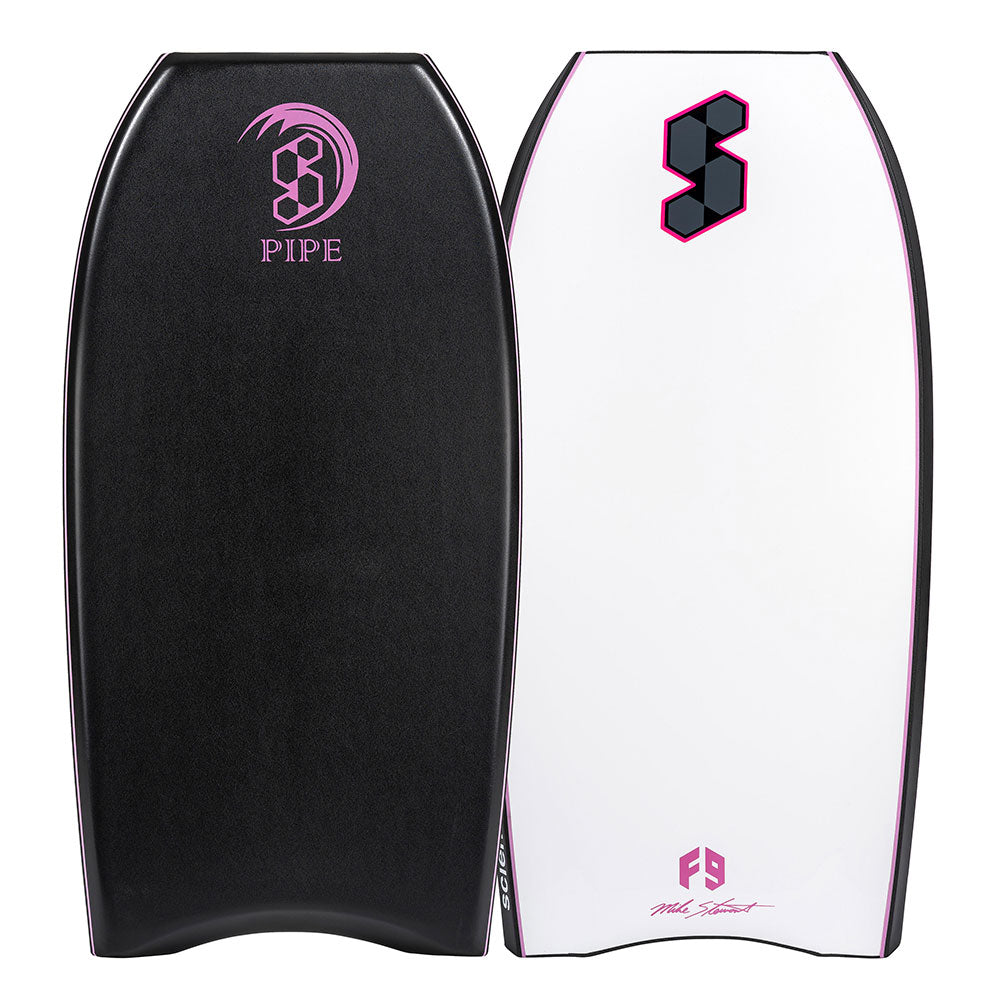 Science Pipe Stringer Bodyboard - Black - Full View