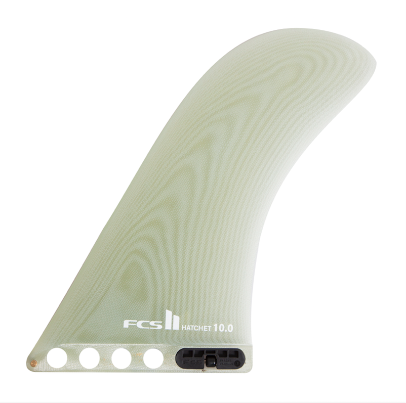 FCS II Hatchet PG Longboard Fin - Clear 1