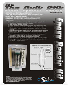 Ding All Epoxy Quik Stik Surfboard Repair Kit