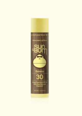Sun Bum Original SPF30 Sunscreen Lip Balm - Banana