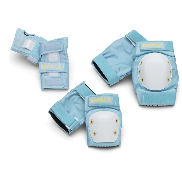 Impala Adult Protective Set - Sky Blue/Yellow - Full View