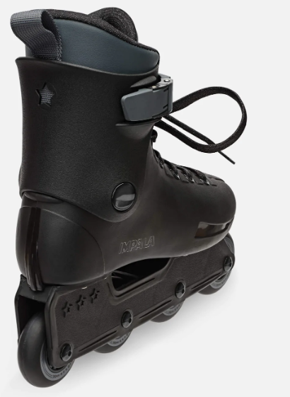 Impala Lightspeed Inline Roller Skates - Black - Back