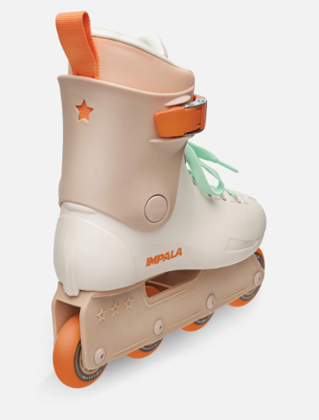 Impala Lightspeed Inline Roller Skates - Sahara - Back