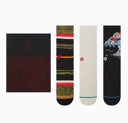 Stance Holidaze Crew 3 Pack Socks - Multi
