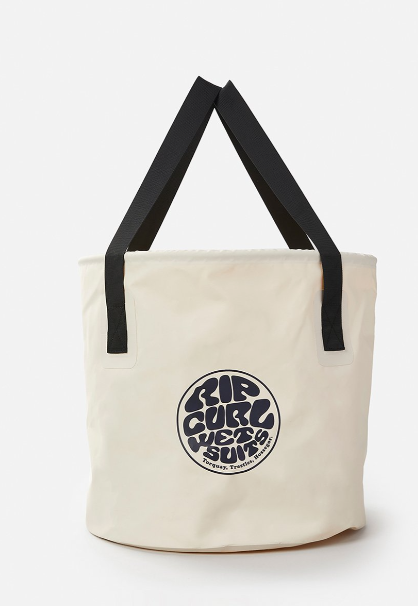 Rip Curl Surf Series 50L Bucket Bag - Off White - Front