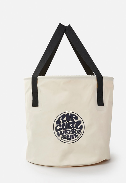 Rip Curl Surf Series 50L Bucket Bag - Off White - Front