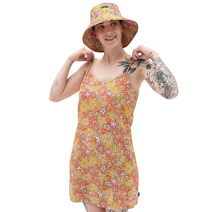 Vans Resort Floral Cami Womens Dress - Sun Baked