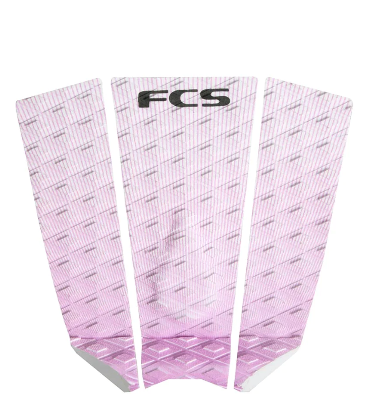 FCS Sally Fitzgibbons Tail Pad - White/Dusty Pink