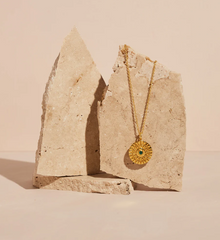 Cai and Jo The Aster Pendant Necklace - Gold