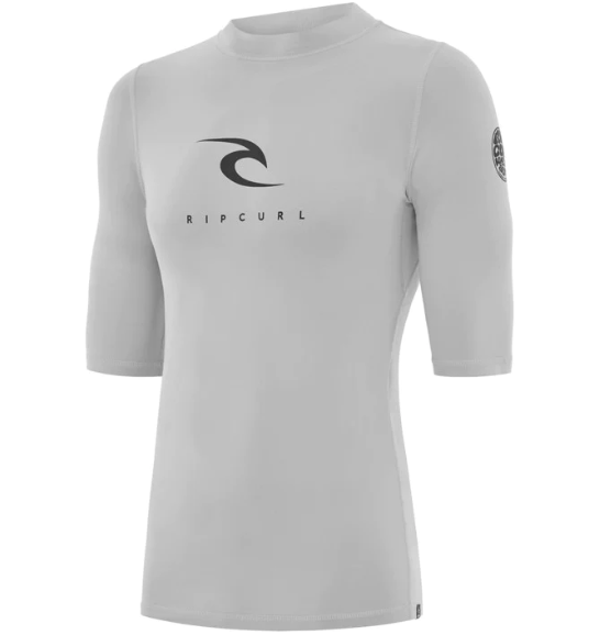 Rip Curl Corps Long Sleeve UV Top - Light Grey