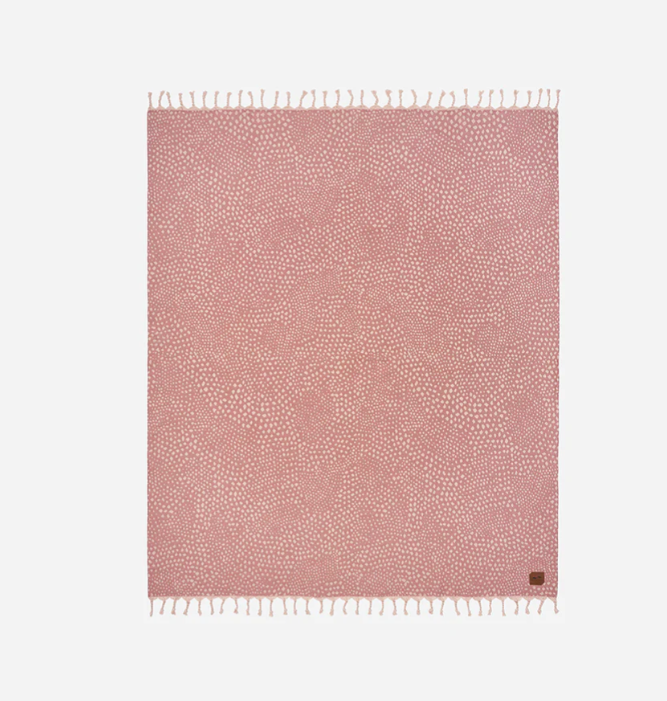 Slowtide Tessa Throw Blanket - Red
