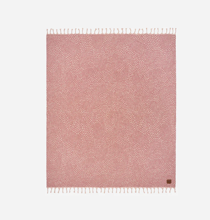 Slowtide Tessa Throw Blanket - Red