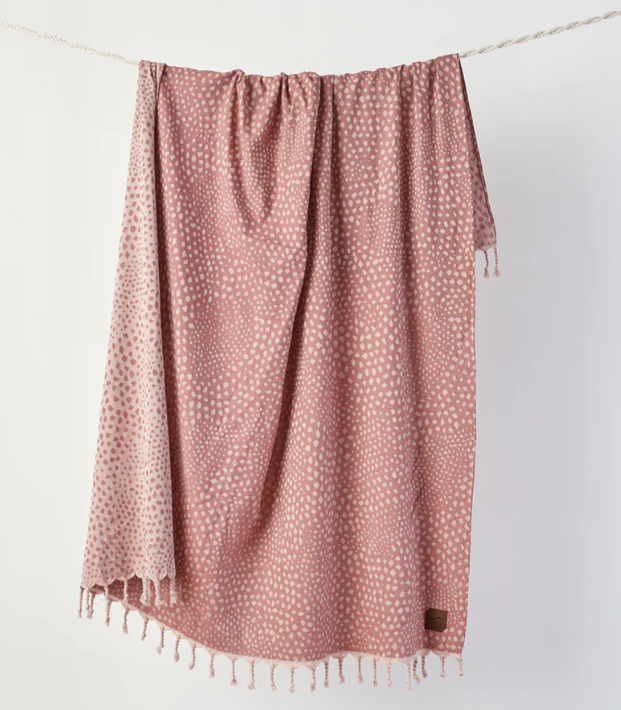 Slowtide Tessa Throw Blanket - Red