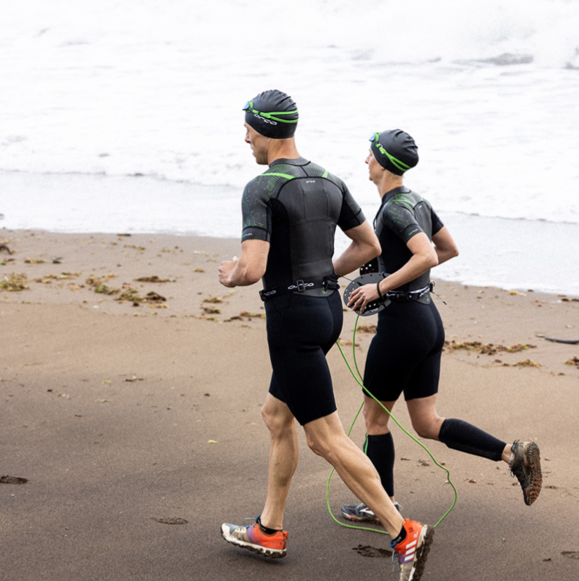 Orca Swimrun Unisex Calf Guards - Black