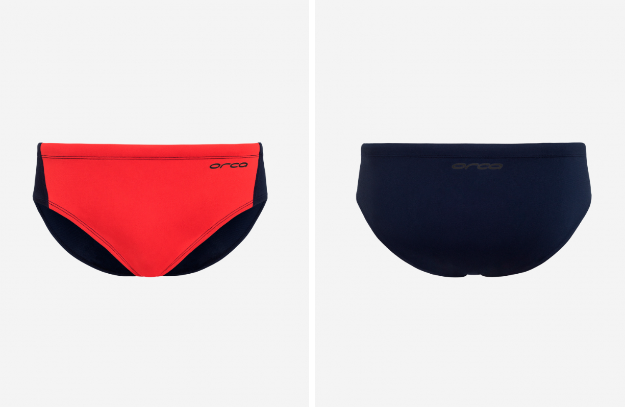Orca RS1 Mens Swimming Briefs - Coral Red