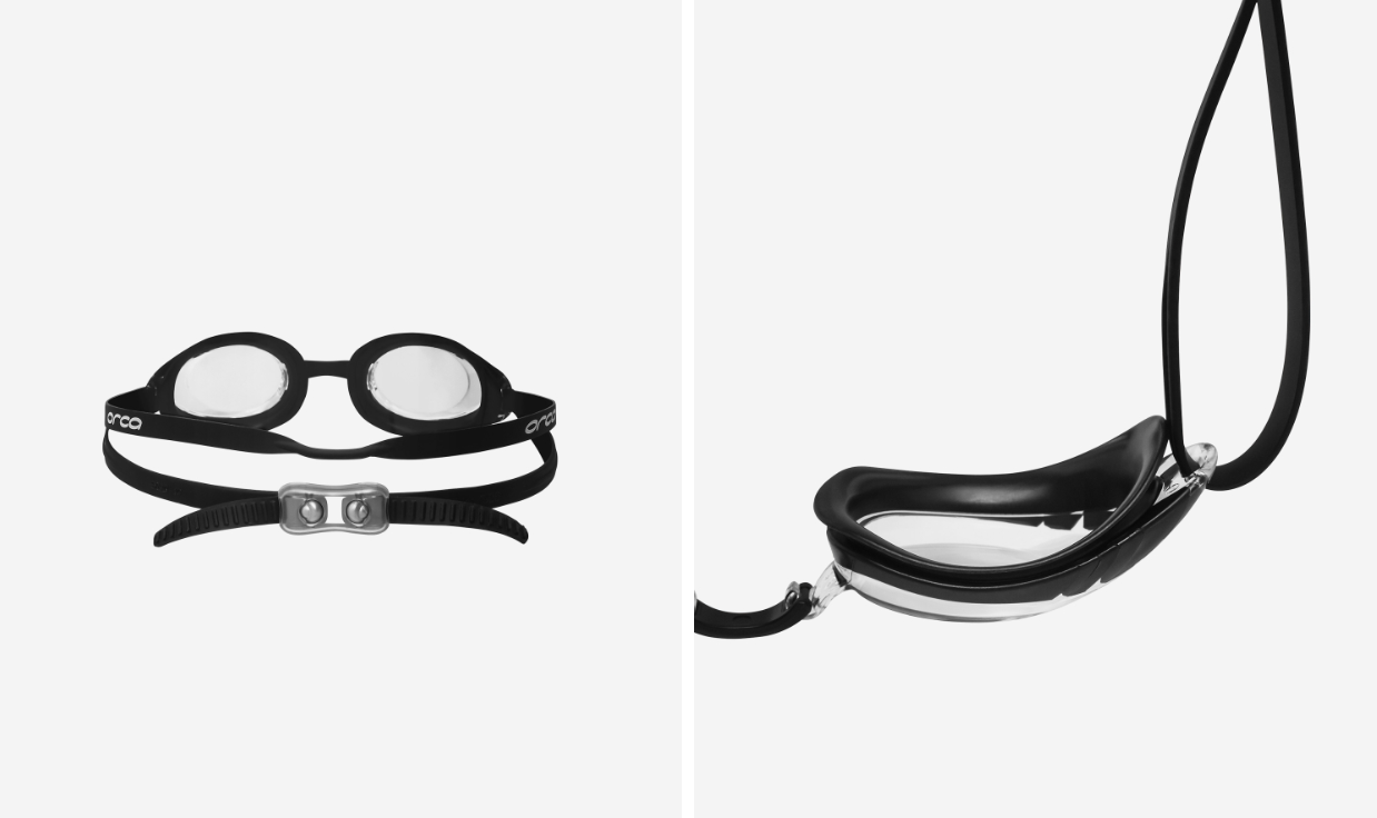 Orca Killa Speed Swim Goggles - Clear/Black