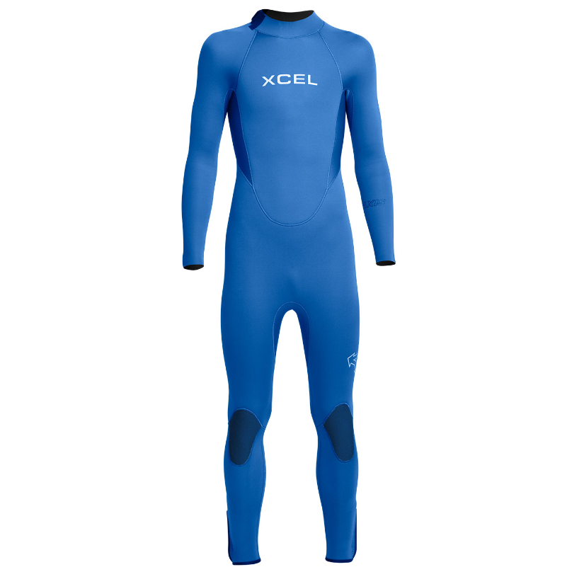 Xcel  Axis 3/2mm Kids Back Zip Wetsuit -  Saphire Blue