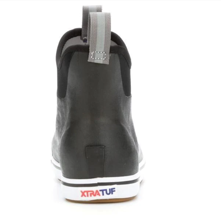 XTRATUF Women's 6" Ankle Deck Boot - Black