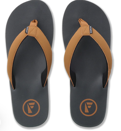 Foamlife Traa Sugar Cane Men's Flip-Flops - Slate/Grey