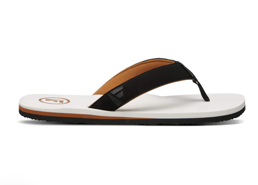 Foamlife Traa Sugar Cane Men's Flip-Flops - White