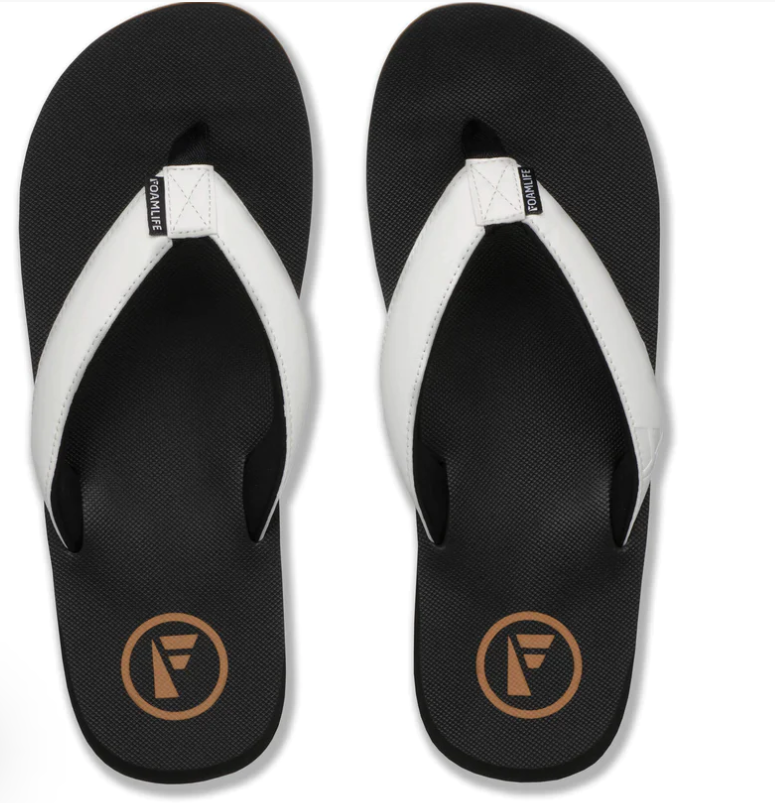 Foamlife Traa Sugar Cane Men's Flip-Flops - Black