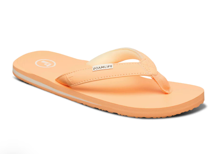 Foamlife Lixi womens Flip Flops - Pink Peach