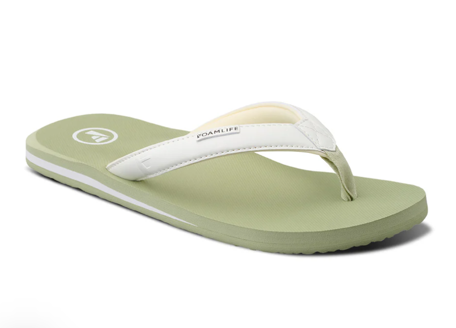 Foamlife Lixi Sugarcane Womens Flip Flops - Sage