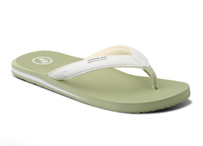 Foamlife Lixi Sugarcane Womens Flip Flops - Sage