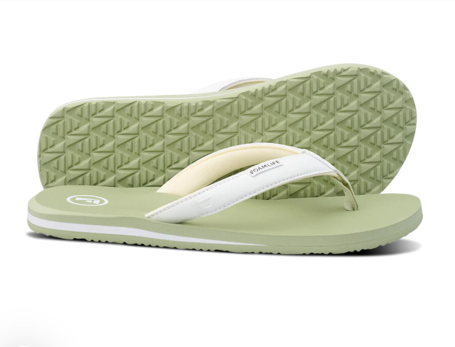 Foamlife Lixi Sugarcane Women's Flip-Flops - Sage