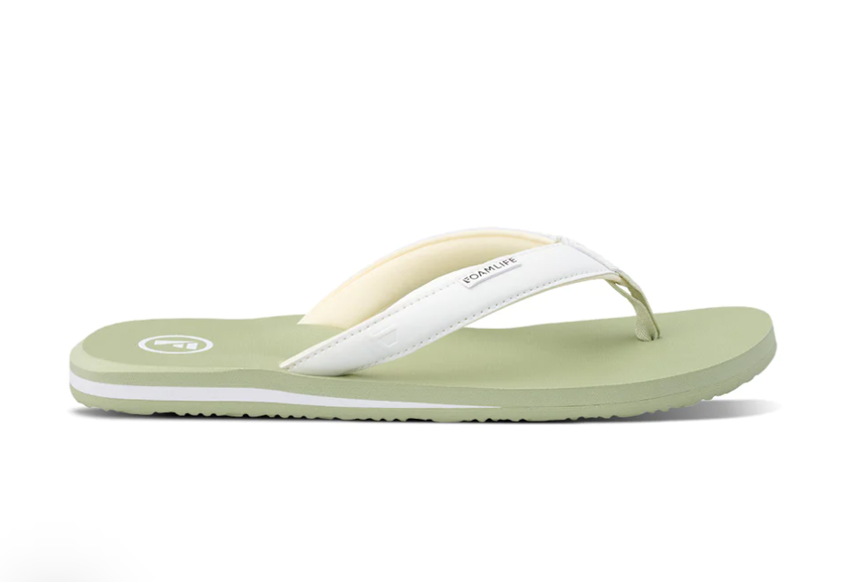 Foamlife Lixi Sugarcane Women's Flip-Flops - Sage