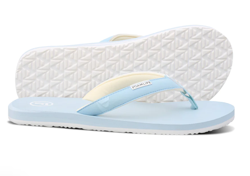 Foamlife Lixi Sugarcane Women's Flip-Flops - Powder Blue